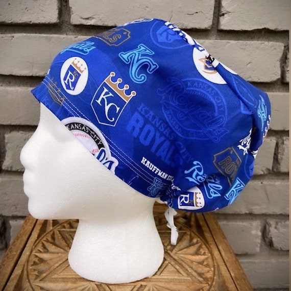 Kansas City Scrub Cap, Surgical Scrub Cap, Scrub Caps for Women, Scrub Hats, Euro Scrub Cap, Scrub Cap with Buttons, Scrub Hat with Toggle