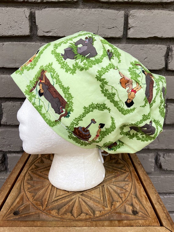 Disney Scrub Cap, Surgical Scrub Cap, Scrub Cap for Woman, Scrub Hats, Euro Scrub Cap for Woman with Toggle, Inspired, Inspired