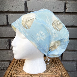 Max Scrub Cap, Surgical Scrub Cap, Scrub Caps for Women, Scrub Hats, Euro Scrub Cap, Scrub Cap with Buttons, Scrub Hat with Toggle
