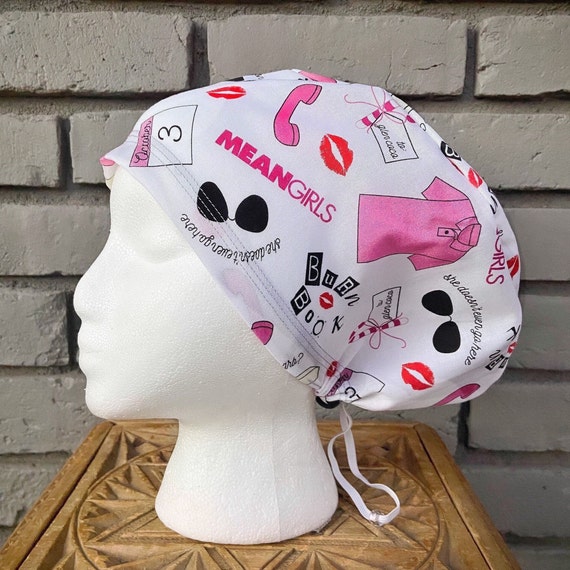 Mean Girls Scrub Cap, Mean Girls, Surgical Scrub Cap, Scrub Caps for Women, Scrub Hats, Euro Pixie Toggle Hat