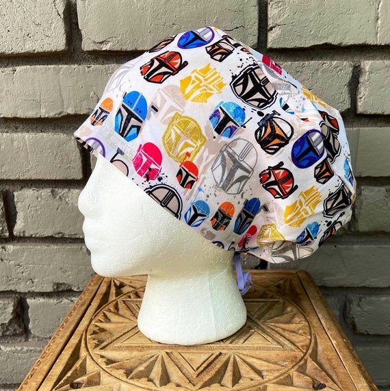 Women’s Scrub Cap, Surgical Scrub Cap, Scrub Caps for Women, Scrub Hats, Euro Scrub Cap, Scrub Cap with Buttons, Scrub Hat with Toggle