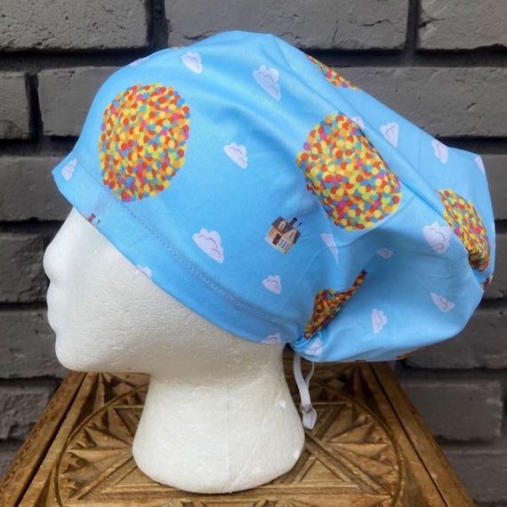 Up Scrub Cap, Up Scrub Hat, Surgical Scrub Cap, Scrub Caps for Women, Scrub Hats, Euro Pixie Toggle Hat