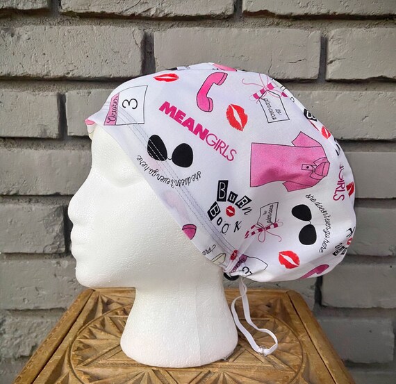 Mean Girls Scrub Cap, Mean Girls, Surgical Scrub Cap, Scrub Caps for Women, Scrub Hats, Euro Pixie Toggle Hat
