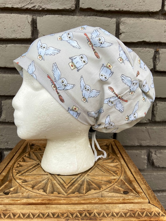 Harry Potter Scrub Cap, Harry Potter, Surgical Scrub Cap, Scrub Caps for Women, Scrub Hats, Euro Toggle Hat
