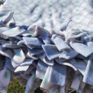No Sew Fleece Tie Blanket From A Kit · A Fleece Blanket · Creation