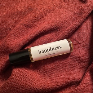 Happiness Herbal Essential Oil Blend Roll On  | toxin free perfume oil