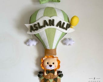 Personalisierte Baby Geschenk, Ornamente, Kinderzimmer Dekoration, Baby Ornament, Seewelt, Baby Dekor, Filz Ornamente, Babyparty