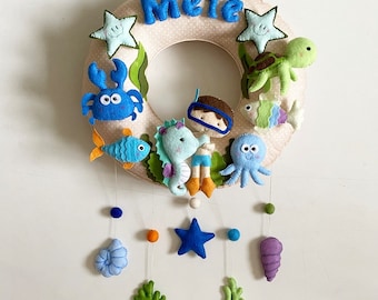 Filz Ornament/Filz Geschenk/Filz Geschenk/Filz Dekoration/Babyzimmer Deko/Filz Geschenk/Babyzimmer Deko/Filz Geschenk/Babyzimmer Deko