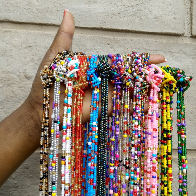 On Sale A set of 16 TIEON waist beads Waist beads for Etsy