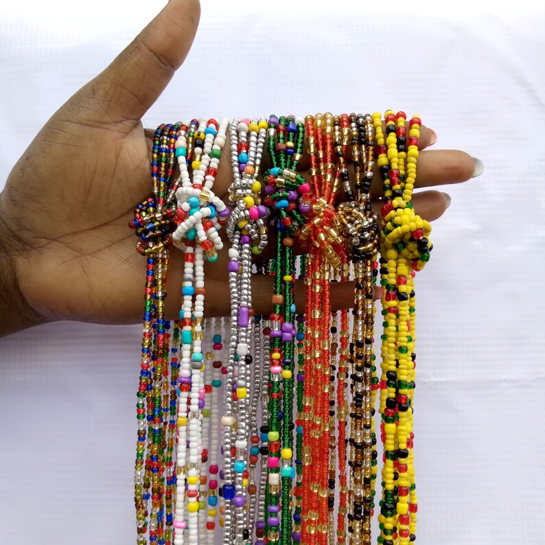 On Sale A set of 16 TIEON waist beads Waist beads for Etsy