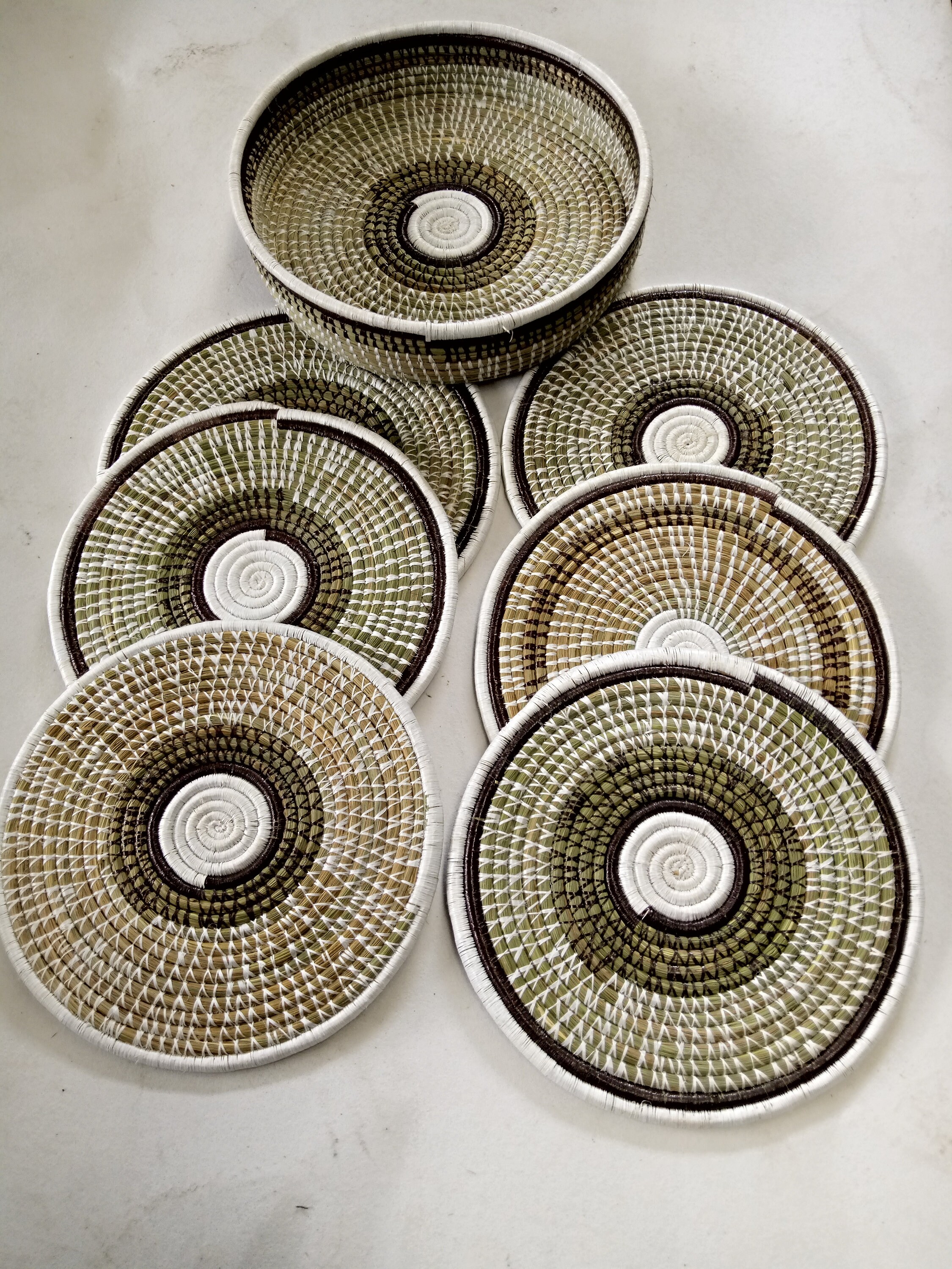 On Sale Africa hand woven table mat African Dinning Table Etsy