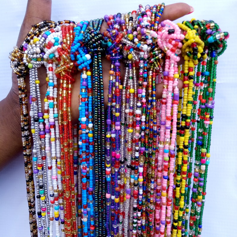 On Sale A set of 16 TIEON waist beads Waist beads for Etsy