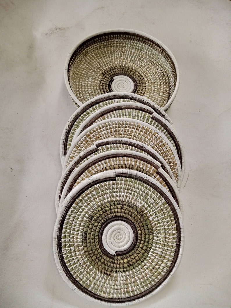 On Sale Africa hand woven table mat African Dinning Table Etsy