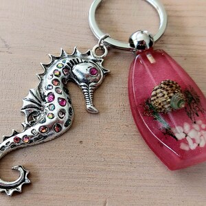 Seahorse keychain