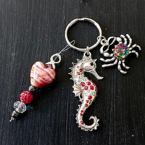 Seahorse keychain