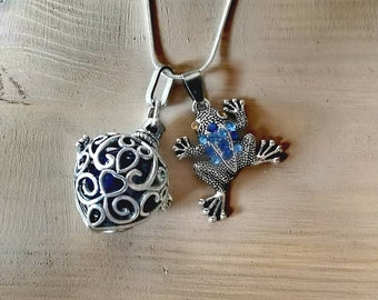 Kette Strass Frosch