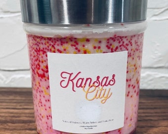 Kansas City Soy Wooden Wick Candle