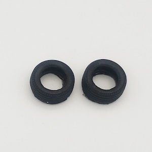 Rubber toy tyres -  hand made replacement, will fit G1 Prowl, Smokescreen, Bluestreak, Ratchet, Ironhide, Sunstreaker, Skids
