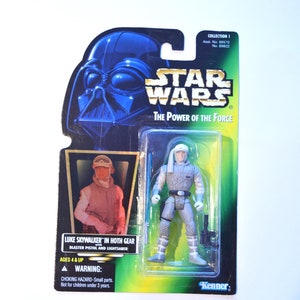 その他 STARWARS 1996 Kenner Luke & Hans Hoth Kenner Star Wars The Empire Strikes Back Luke Skywalker