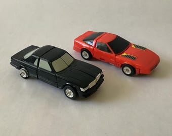 Gobots Tic Tac and Rube