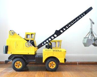 tonka toy crane truck