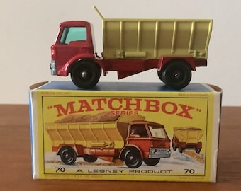ヴィンテージ レスニー マッチボックス No.21 コマー ミルク フロート