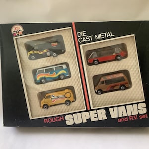 Zylmex Zee Toys Rough Super Vans Diecast Set