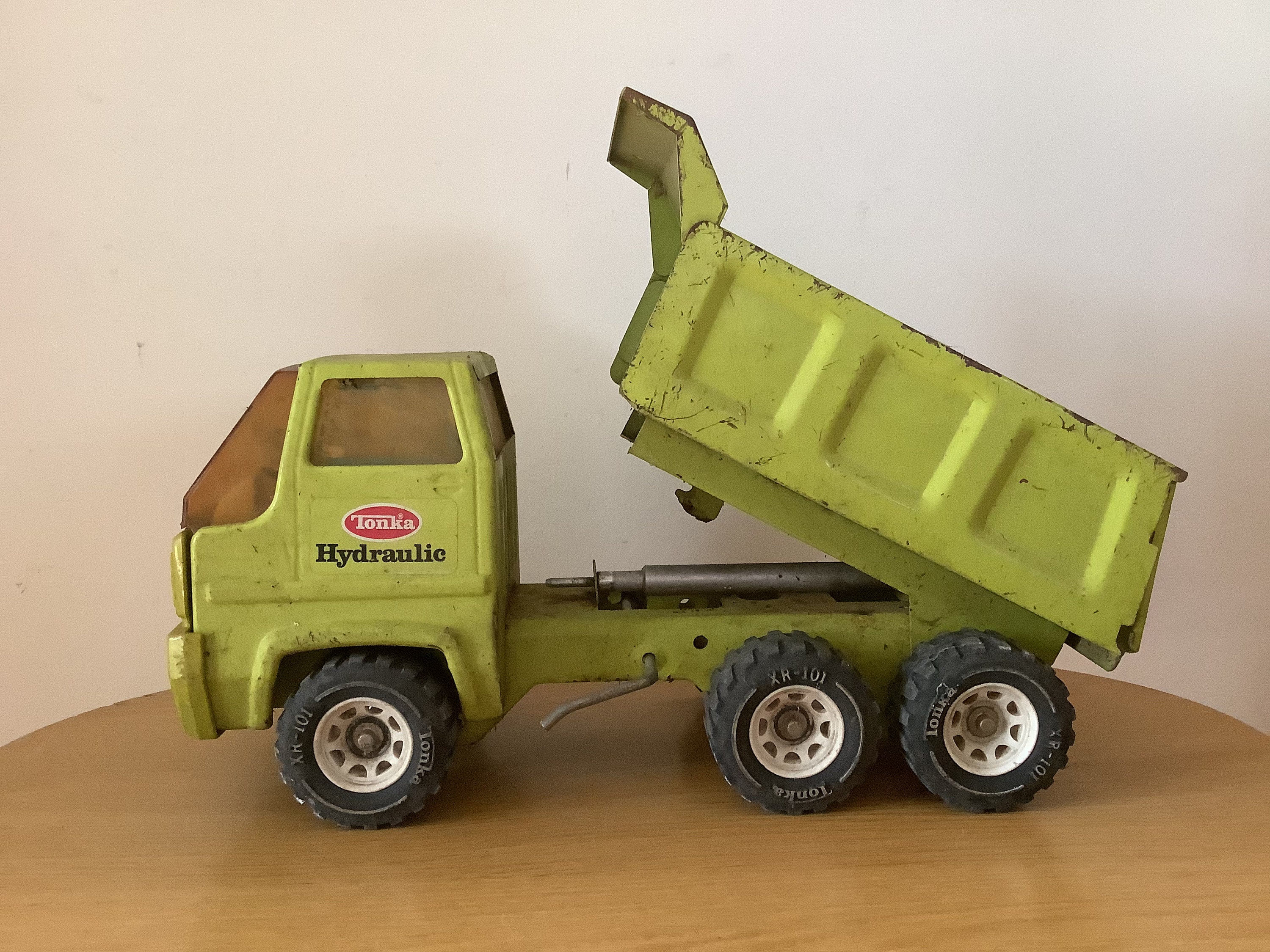 Tonka Lime Green Hydraulic Dump Truck - Etsy