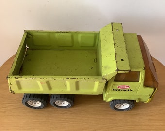 Tonka Lime Green Hydraulic Dump Truck