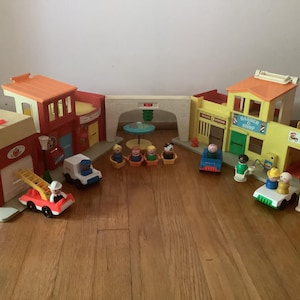 Vintage Fisher Price Village