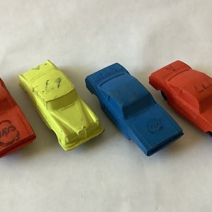 Vintage Rubber Car Lot