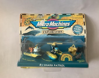 Micro Machines Exploration #2 Patrulla de Tiburones (Nuevo en caja)