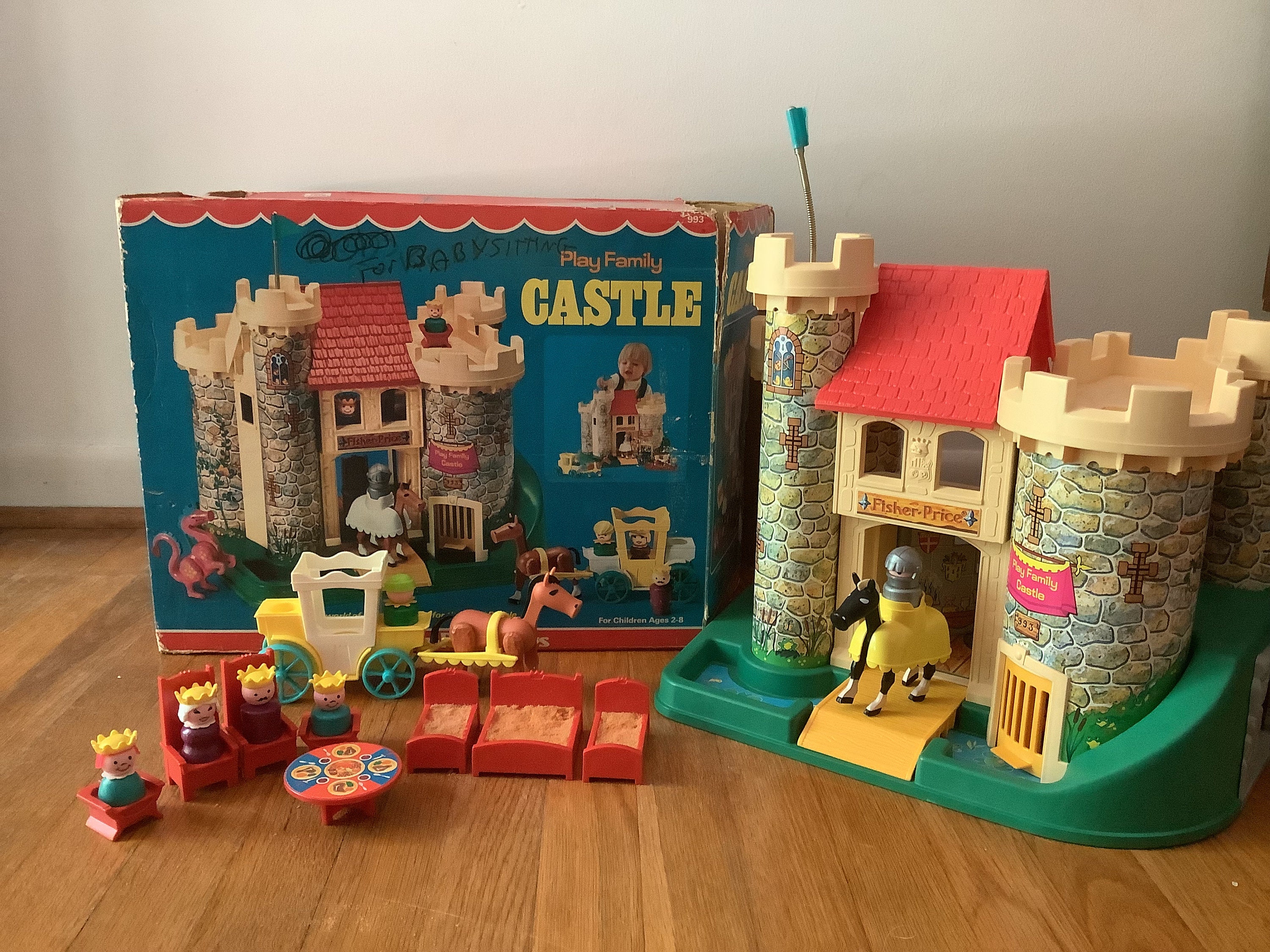 Fisher price little people castle discount
