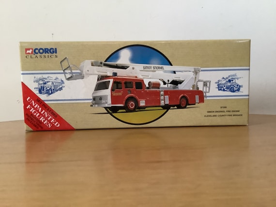 Corgi diecast fire clearance engines