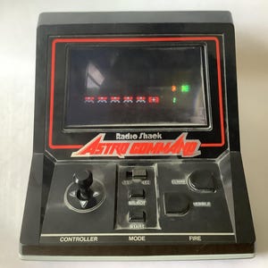 Vintage Radio Shack Astro Command Video Game