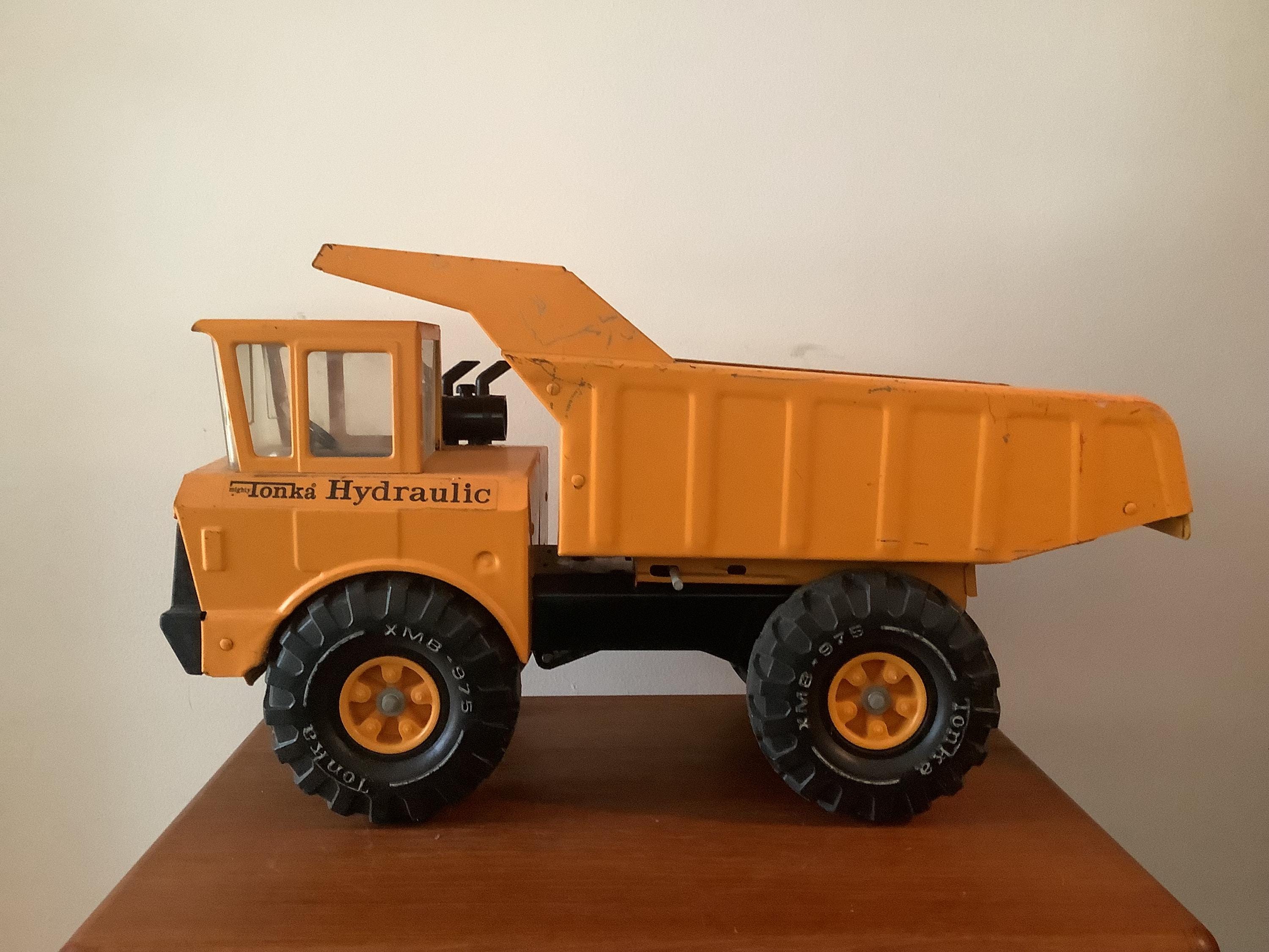 Mighty Tonka Orange Hydraulic Dump XMB-975 - Etsy