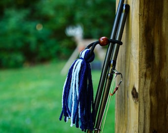 Rod Wrap Rod Hugs 2 pack ChromeChronicles Rod Huggers centerpin, spinning, fly rod, baitcaster holds all rods together