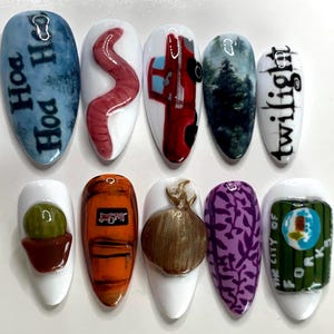 Twilight Saga Inspired Press-on Nails (SIZE MEDIUM)