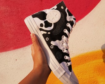 cow pattern converse