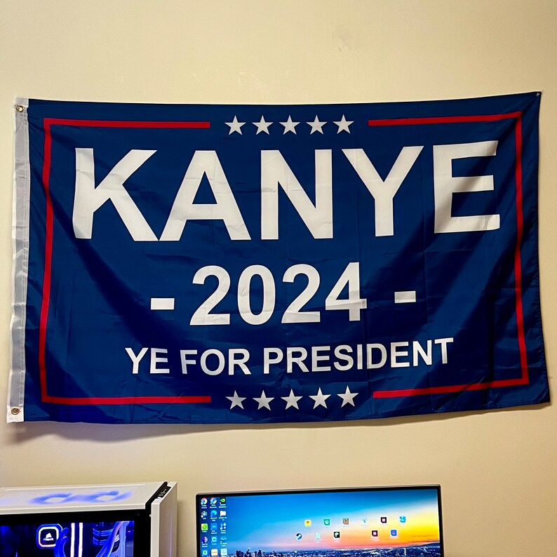 Kanye 2024 Flagged Roze Robenia