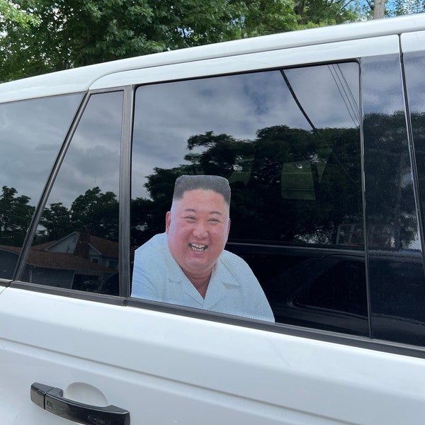 Kim Jong Un Car Window Sticker Vinyl Decal