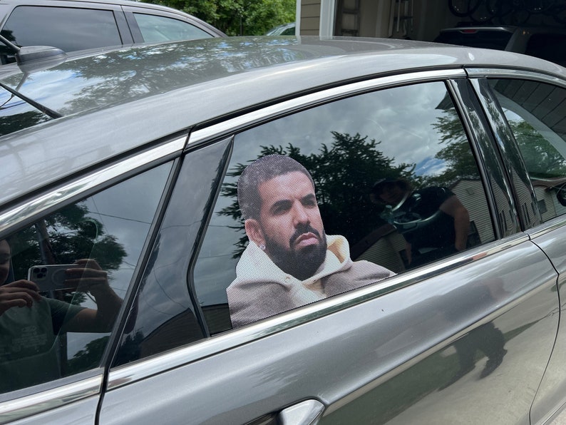 Drake Car Window Sticker Car Decal Etsy
