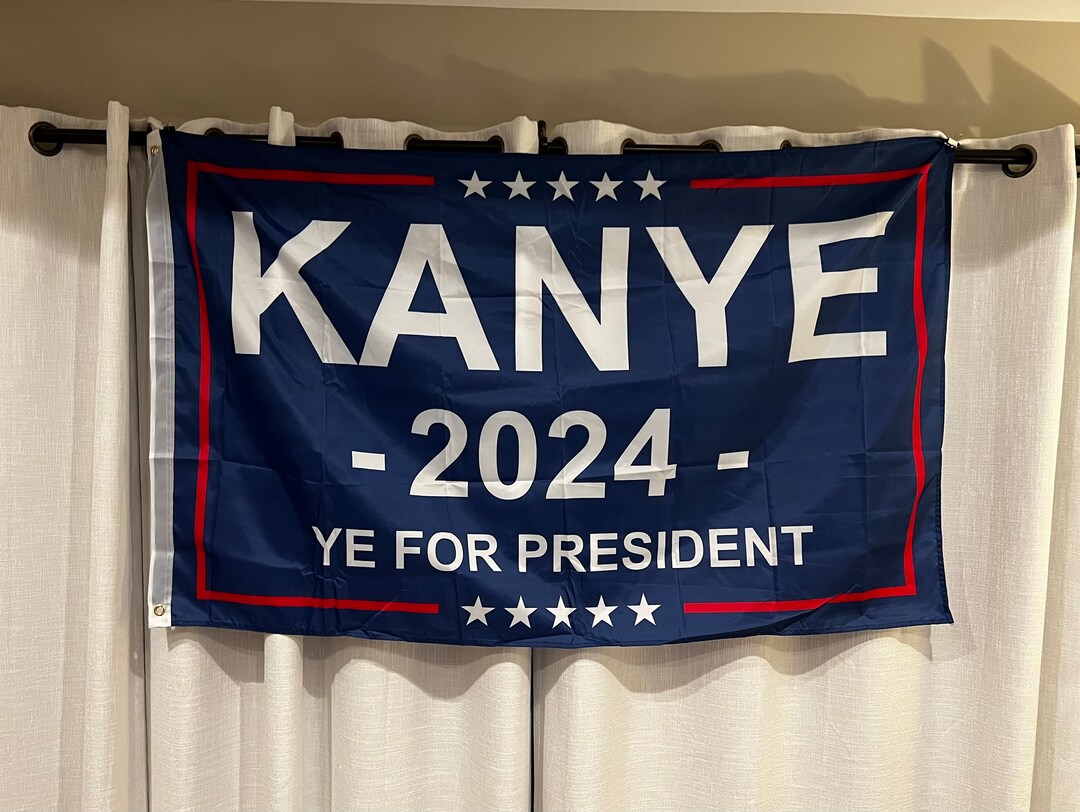 Kanye 2025 Flag Vote for Kanye Flag Kanye Tapestry Etsy
