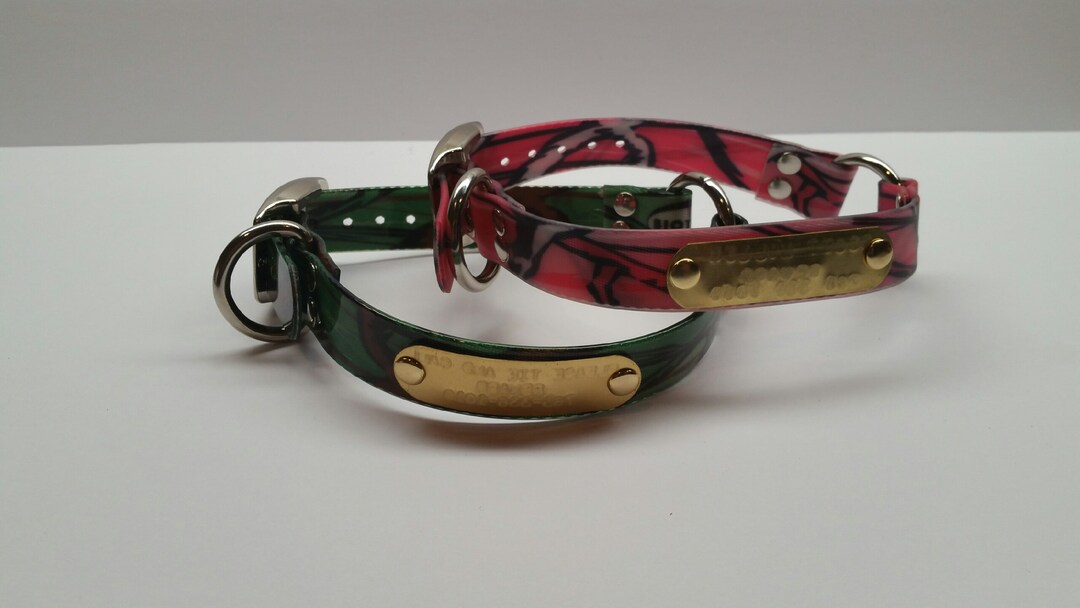 Camouflage Dog Collar, Camo Dog Collar, Waterproof Dog Collar, Hunting Dog Safety Collar, Swim