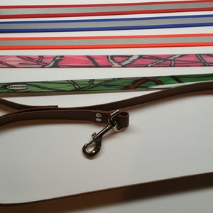 BioThane Pet Leash with Handle, Odor and bacteria free dog leash, Reflective colors available, Camo dog leash