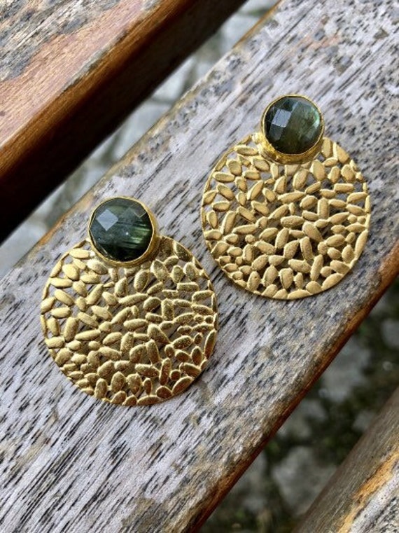 Semiprecious Stone Stud Earrings | Talbots