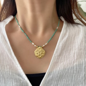 Athentic ethnic necklace, Ottoman necklace, Boho necklace, Gift for woman, summer vibes