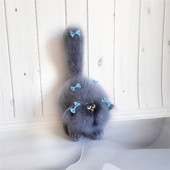 cute plush cat