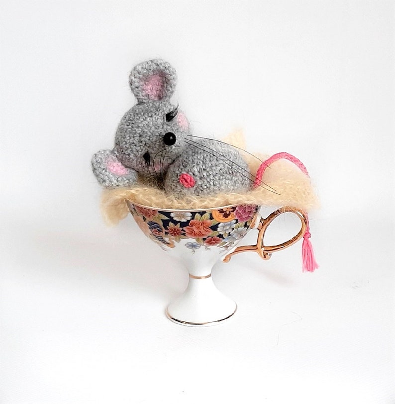 tiny mouse figurine