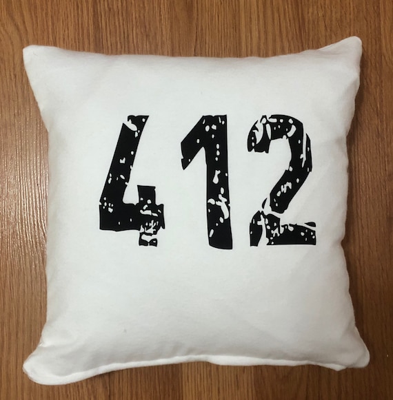 Area Code Decorative Pillow Cover
